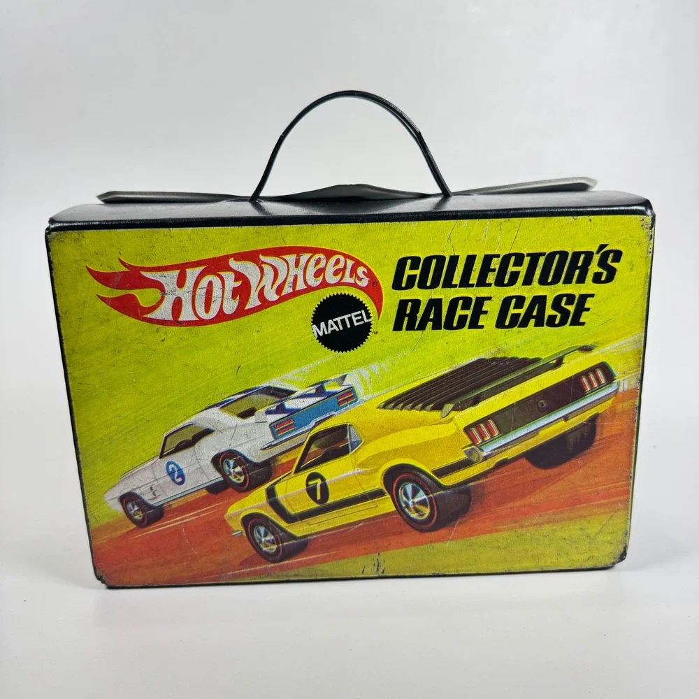 Vintage 1969 Hot Wheels Collector's Race Case Carry Case w/‎ Tray Mattel USA